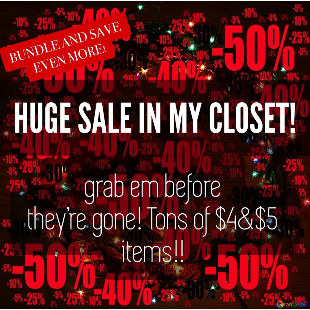 ⭐️CLOSET CLEAN OUT SALE!⭐️